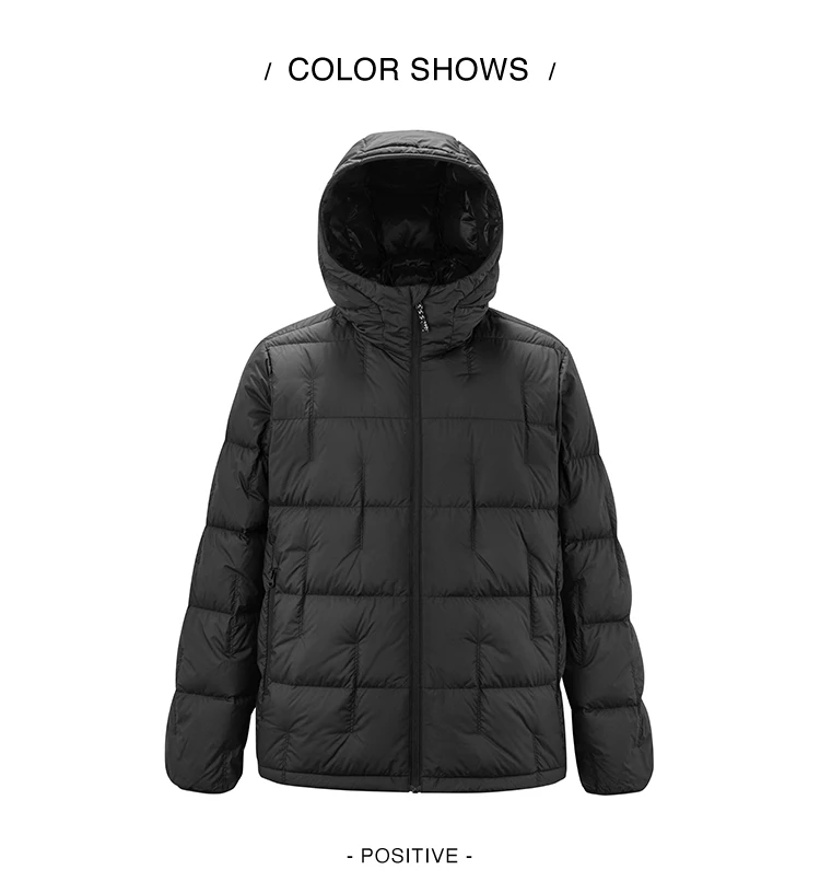 Semir Down Jacket Men Outdoor Lightweight Warm Liner Three-Resistant Outerwear Quilted Hooded 2026 New Winter Wear Men's Jacket