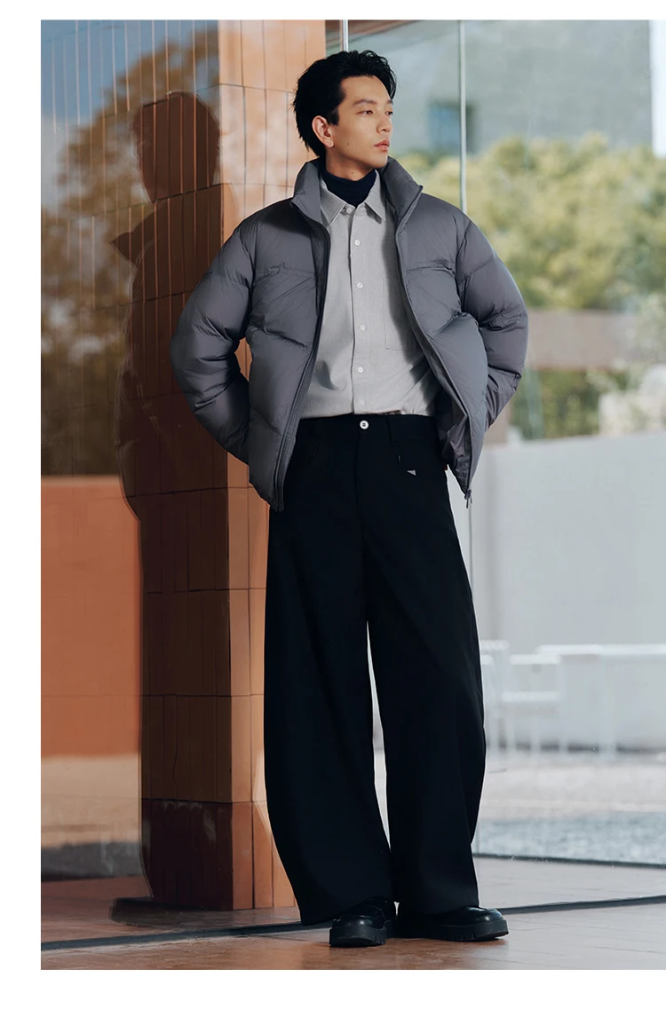 Semir Down Jacket Men Winter 90% Down Fill Heat-Generating Three-Resistant 2026 New Couple Stand Collar Puffer Men's Wear