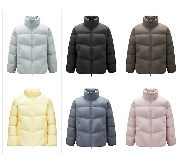 Semir Down Jacket Men Winter 90% Down Fill Heat-Generating Three-Resistant 2026 New Couple Stand Collar Puffer Men's Wear
