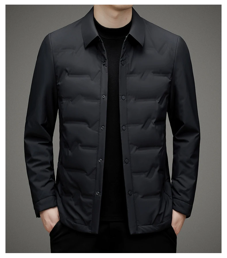 2026 new arrival winter jacket 90% white duck down jackets men,mens fashion thicken warm parkas high quality coat male