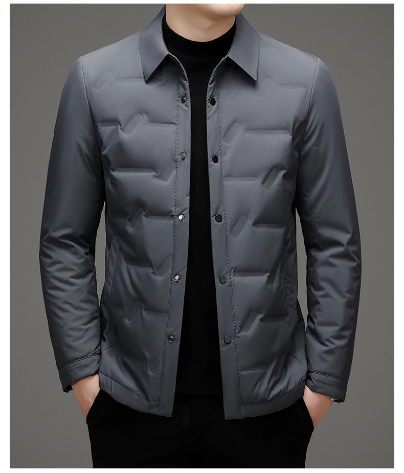 2026 new arrival winter jacket 90% white duck down jackets men,mens fashion thicken warm parkas high quality coat male