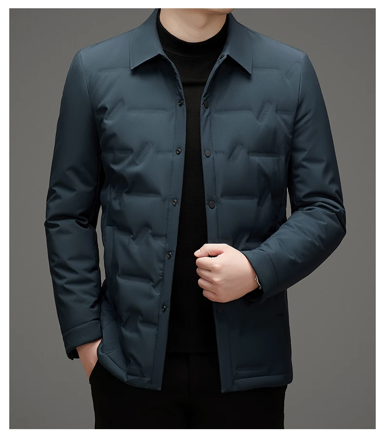 2026 new arrival winter jacket 90% white duck down jackets men,mens fashion thicken warm parkas high quality coat male