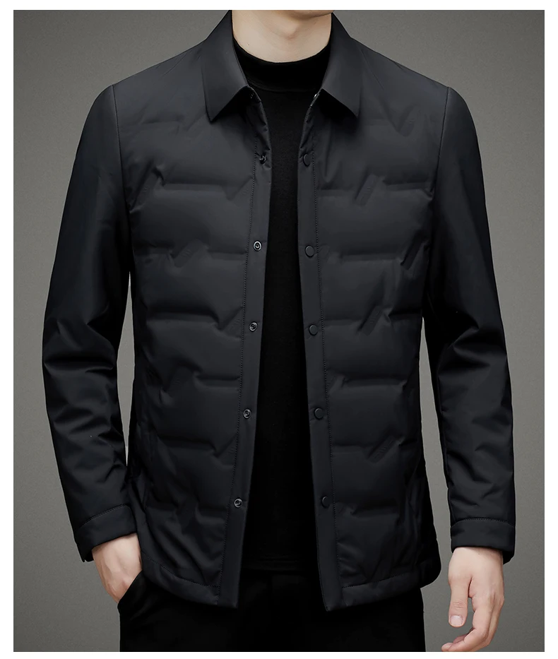 2026 new arrival winter jacket 90% white duck down jackets men,mens fashion thicken warm parkas high quality coat male