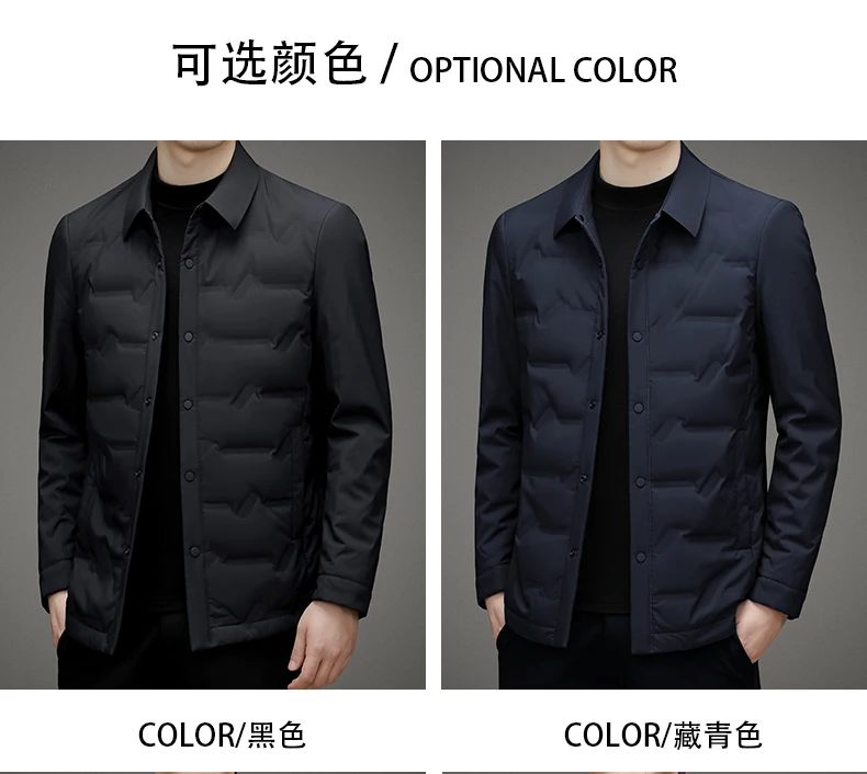 2026 new arrival winter jacket 90% white duck down jackets men,mens fashion thicken warm parkas high quality coat male