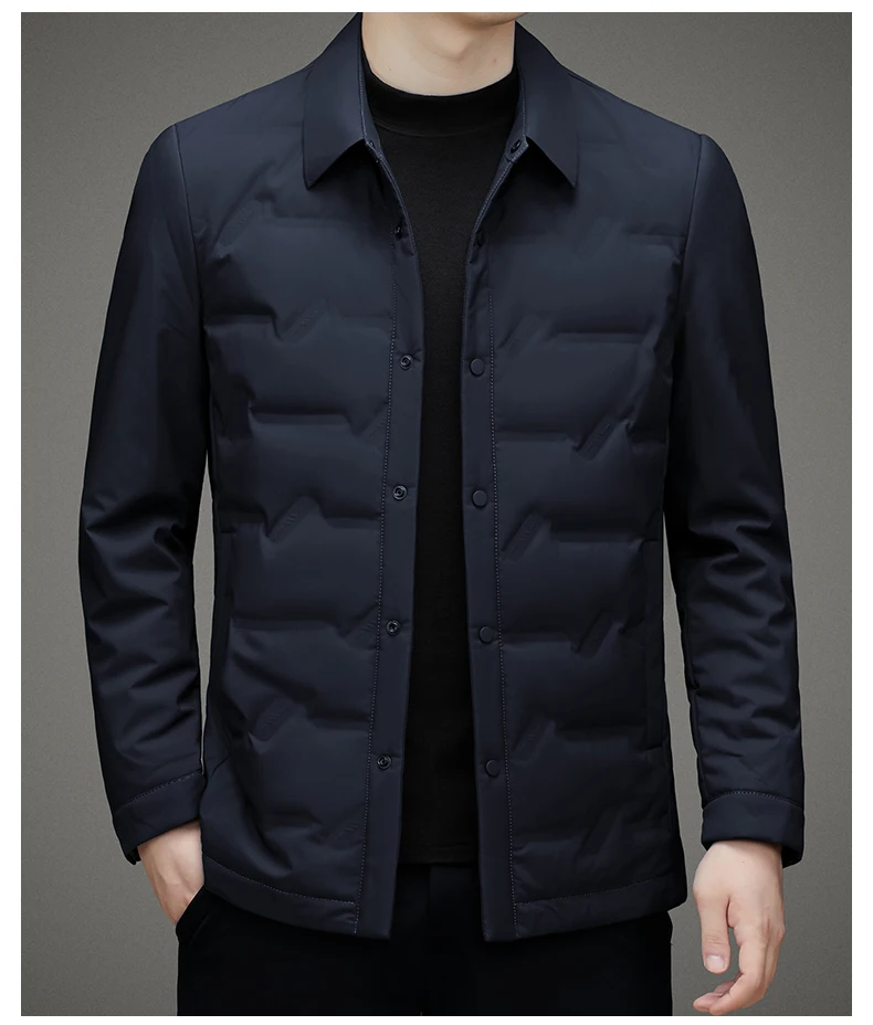 2026 new arrival winter jacket 90% white duck down jackets men,mens fashion thicken warm parkas high quality coat male