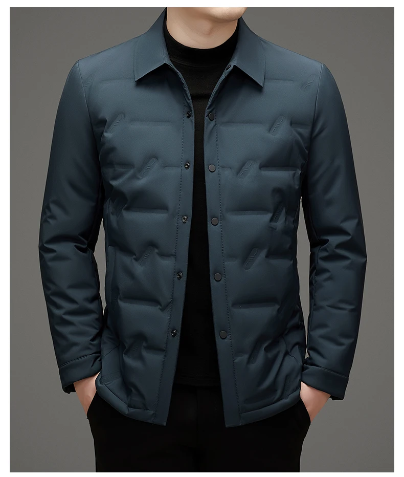 2026 new arrival winter jacket 90% white duck down jackets men,mens fashion thicken warm parkas high quality coat male