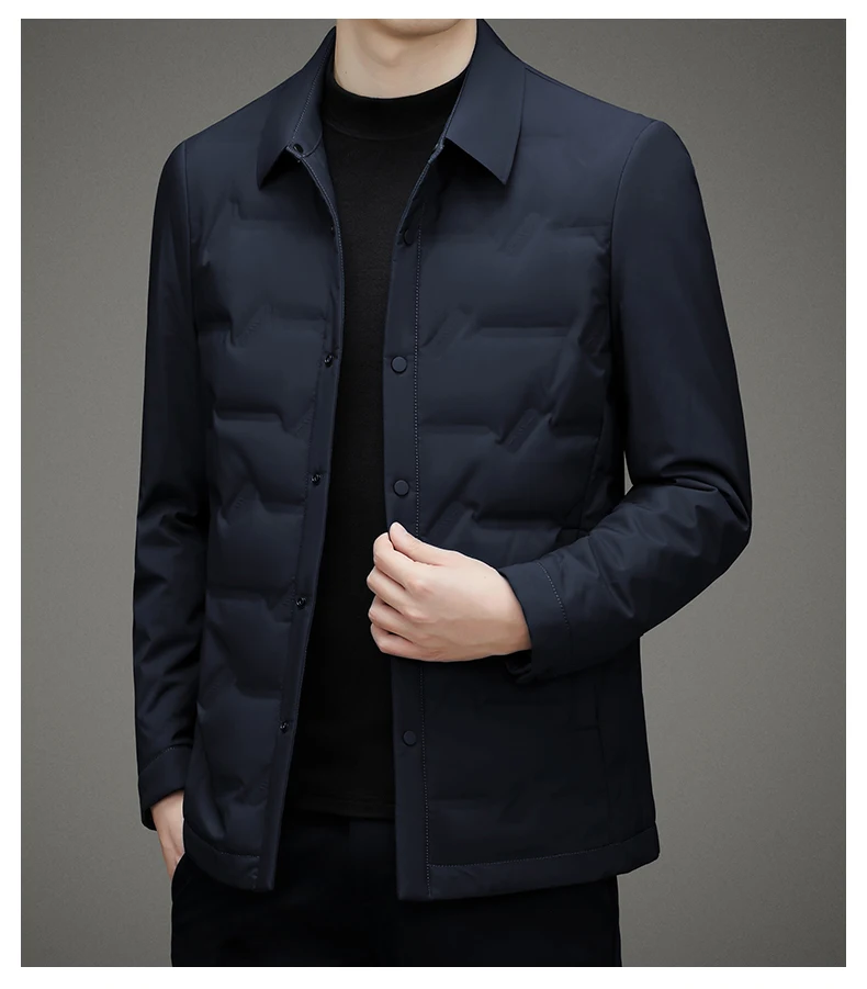 2026 new arrival winter jacket 90% white duck down jackets men,mens fashion thicken warm parkas high quality coat male