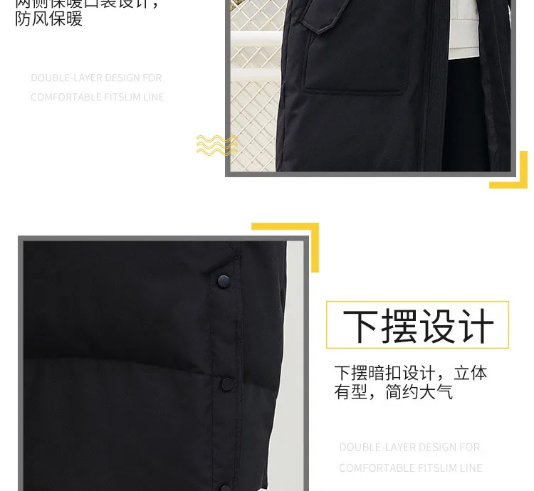 -30° 2026 New Winter Cold resistant Warm Down Jacket High Quality Men's Women X-Long(Winter) Warm Fashion Brand Parkas