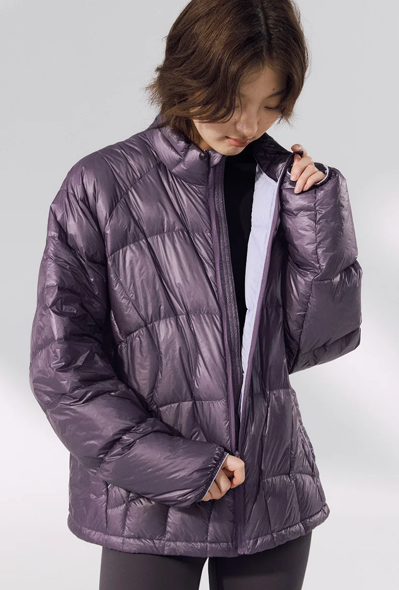 New Men's Winter Essential: Sorong Dandelion Lightweight Down Jacket – 90% Down Fill, Packable & Stand - Up Collar Unisex