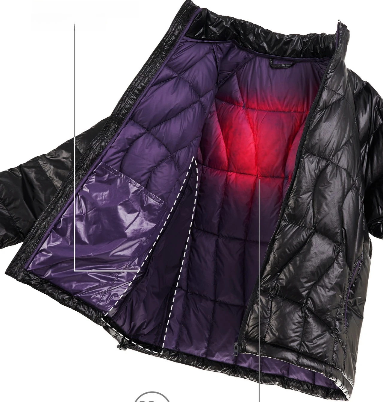 New Men's Winter Essential: Sorong Dandelion Lightweight Down Jacket – 90% Down Fill, Packable & Stand - Up Collar Unisex