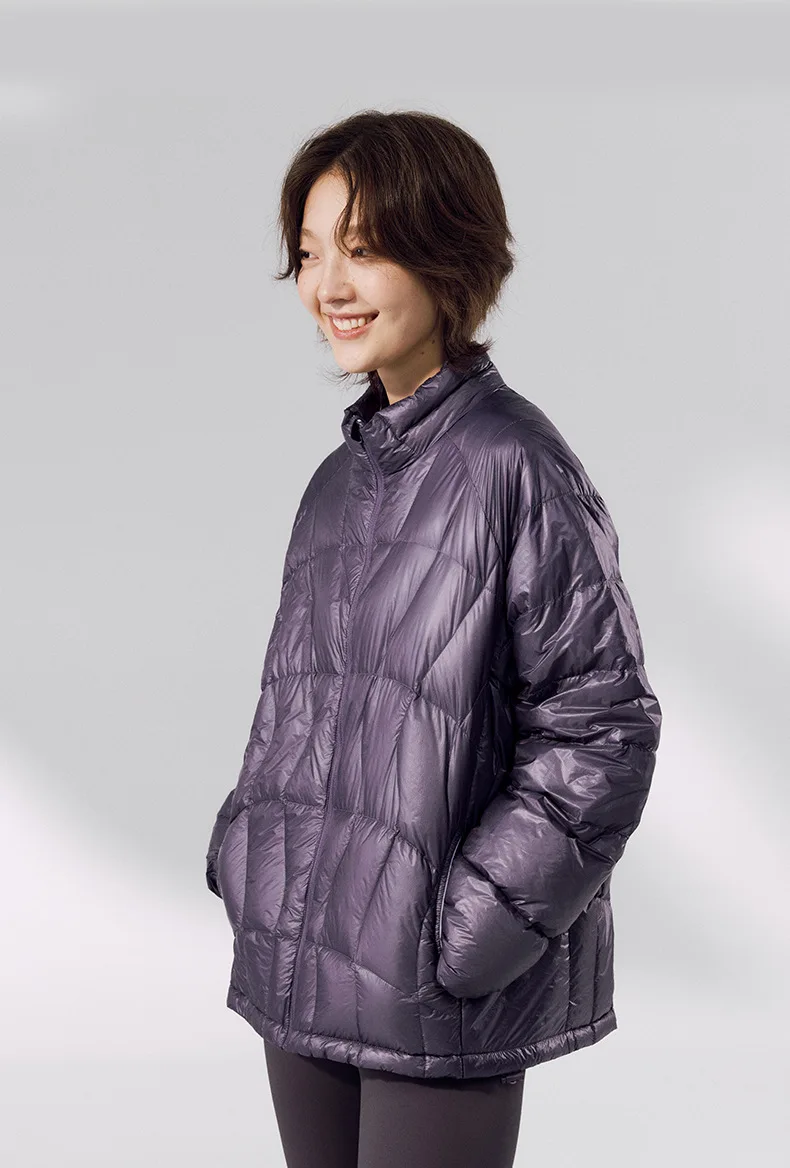 New Men's Winter Essential: Sorong Dandelion Lightweight Down Jacket – 90% Down Fill, Packable & Stand - Up Collar Unisex