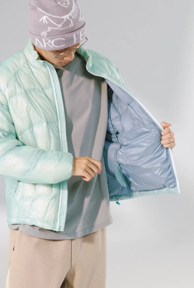 New Men's Winter Essential: Sorong Dandelion Lightweight Down Jacket – 90% Down Fill, Packable & Stand - Up Collar Unisex