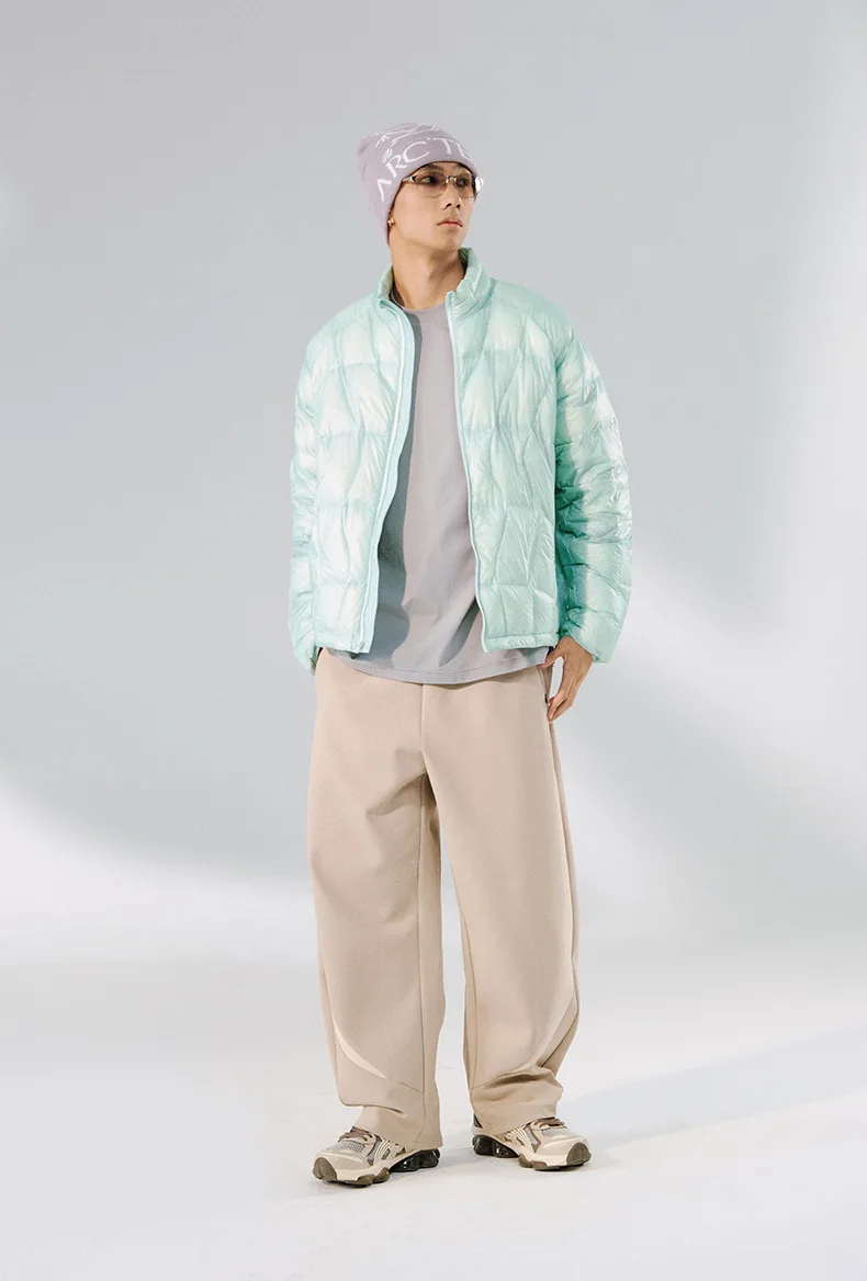 New Men's Winter Essential: Sorong Dandelion Lightweight Down Jacket – 90% Down Fill, Packable & Stand - Up Collar Unisex