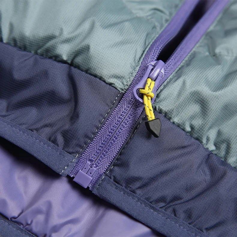 Winter New Outdoor Mountain Style Color-Blocking Lightweight Down Vest - Trendy Unisex Design for Men & Women