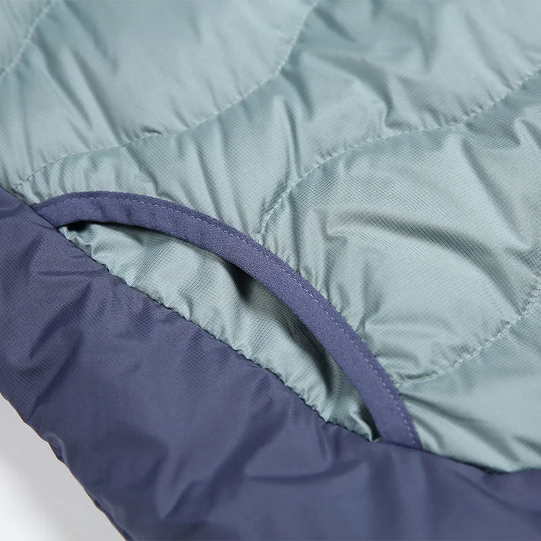 Winter New Outdoor Mountain Style Color-Blocking Lightweight Down Vest - Trendy Unisex Design for Men & Women