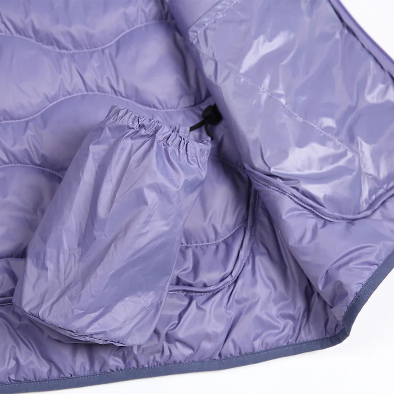 Winter New Outdoor Mountain Style Color-Blocking Lightweight Down Vest - Trendy Unisex Design for Men & Women