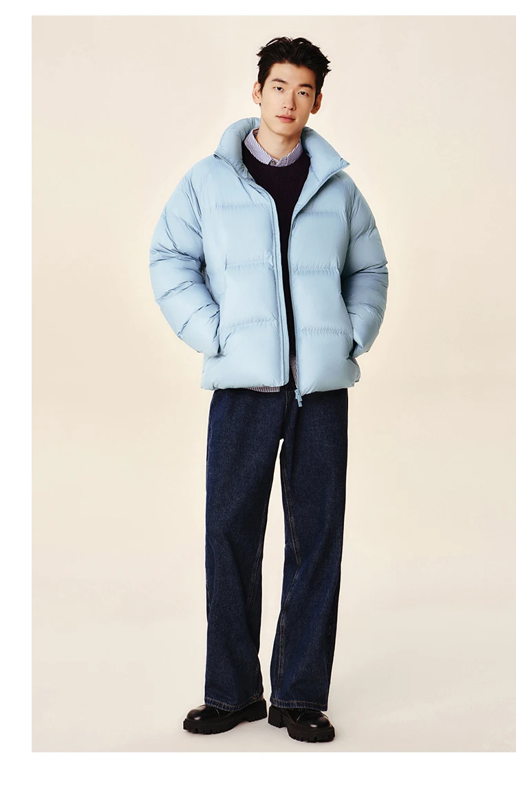Semir Down Jacket Men 2026 Winter New Thickened Short Coat Three-Proof Thermal Puffer Coat Couple Top Trendy Down Jacket