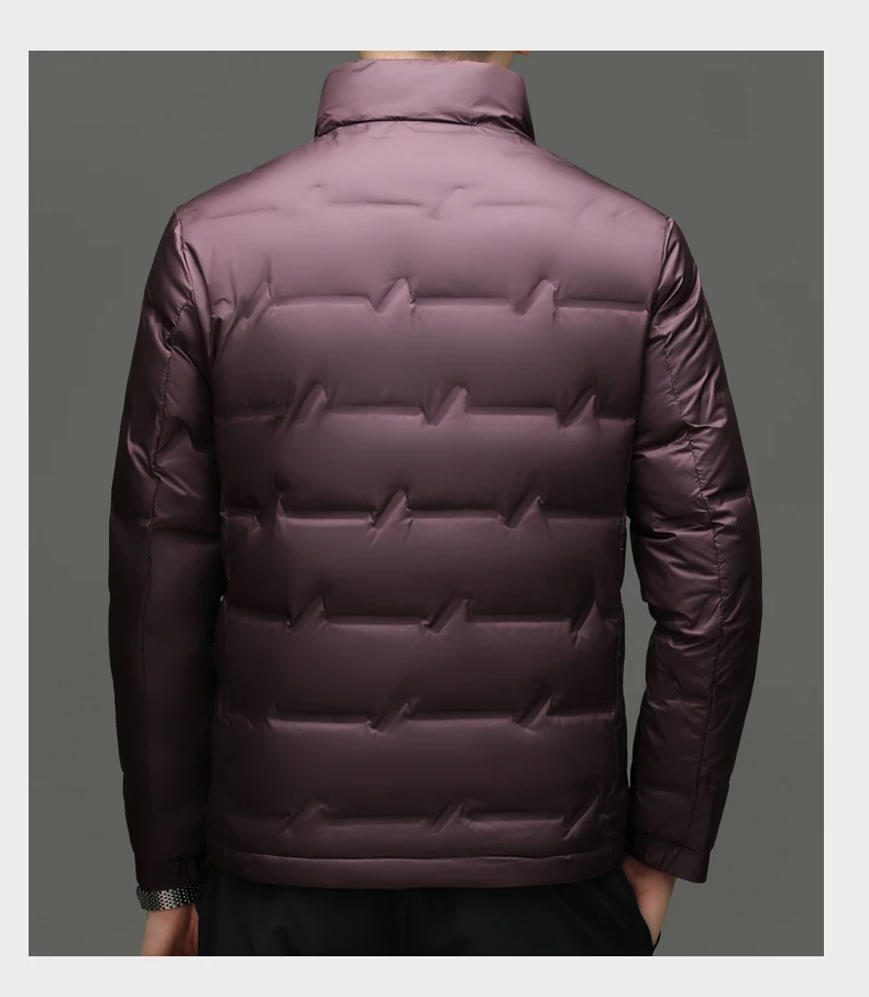 Winter Down Jacket 2026 Light Luxury Brand Men's Coat 90% White Duck Down Lining Outdoor Leisure Sports Men's Jacket