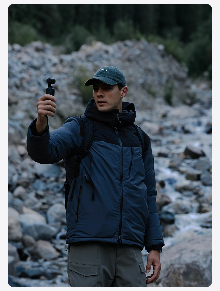 SIMWOOD 2026 Winter New 90% White Goose Down Coats Men Warm Hooded Water Repellent High Quality Jackets
