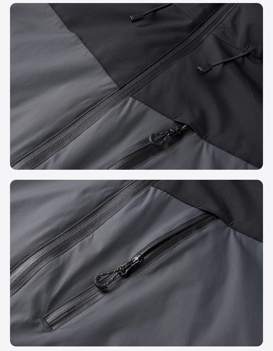 SIMWOOD 2026 Winter New 90% White Goose Down Coats Men Warm Hooded Water Repellent High Quality Jackets