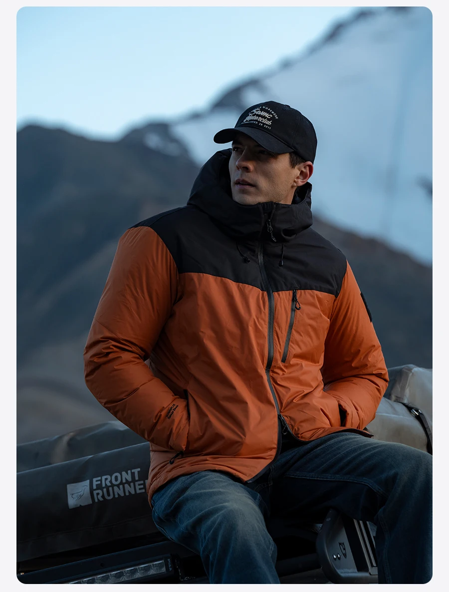SIMWOOD 2026 Winter New 90% White Goose Down Coats Men Warm Hooded Water Repellent High Quality Jackets
