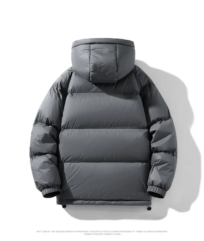 2026 Winter Hooded Men's 90% White Duck Down coat fashion warm Down Jackets casual winter Men thicken winter Jacket size M-4XL