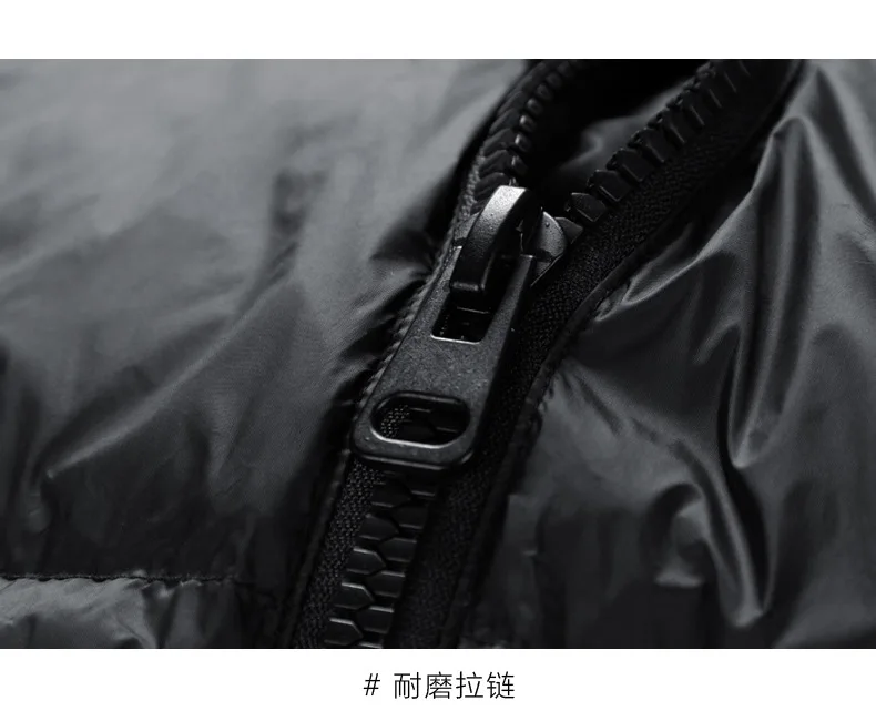 2026 Winter Hooded Men's 90% White Duck Down coat fashion warm Down Jackets casual winter Men thicken winter Jacket size M-4XL
