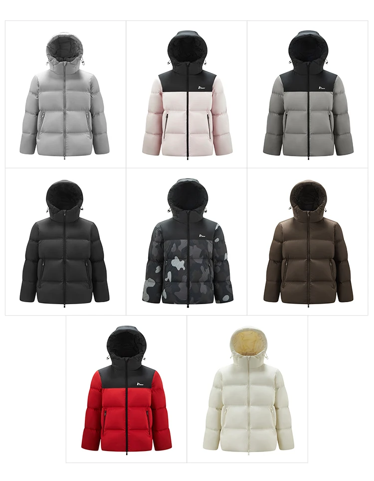Semir Down Jacket Men Three-Resistant Outerwear Couple Winter Outfit 2026 New Hooded Top Anti-Static Men's Clothing