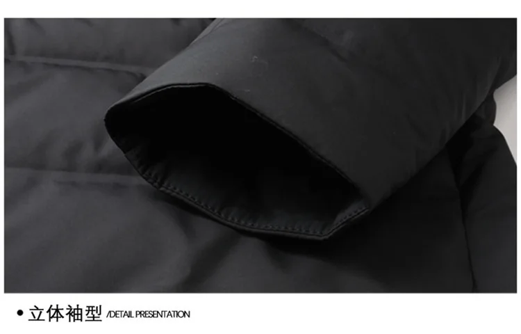 Men's Down Coat White Duck Down Jacket Winter Warm Business Slim Fit Duck Down Suit for Men Lightweigth Puffer Jacket Men JK-013