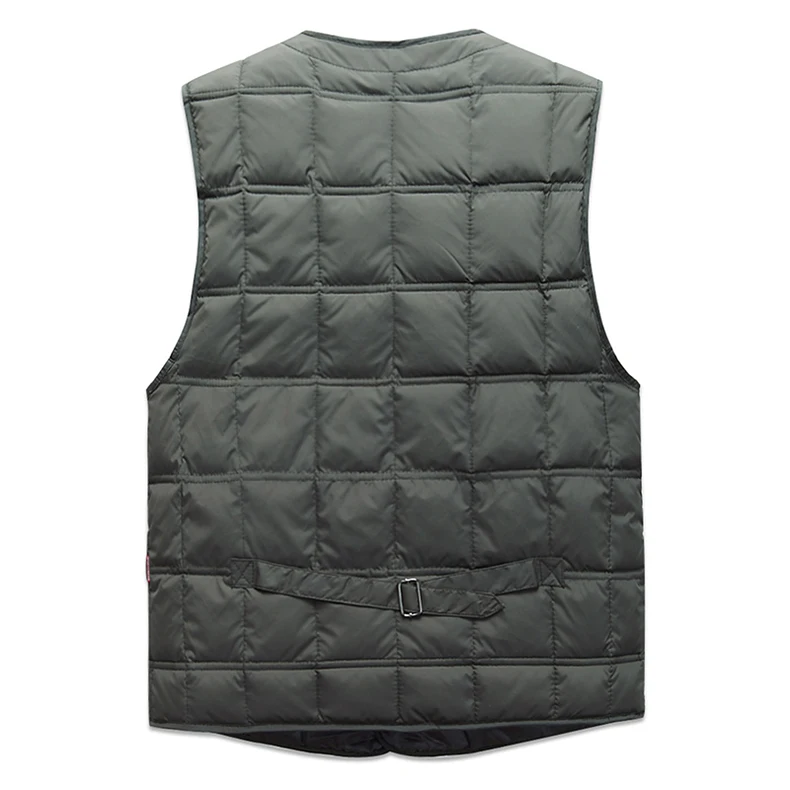 Duck Down Sleeveless Jacket For Men Winter Windbreaker Parka Warm Thick Vest Male Casual Outerwear Snow Waistcoat With Pockets