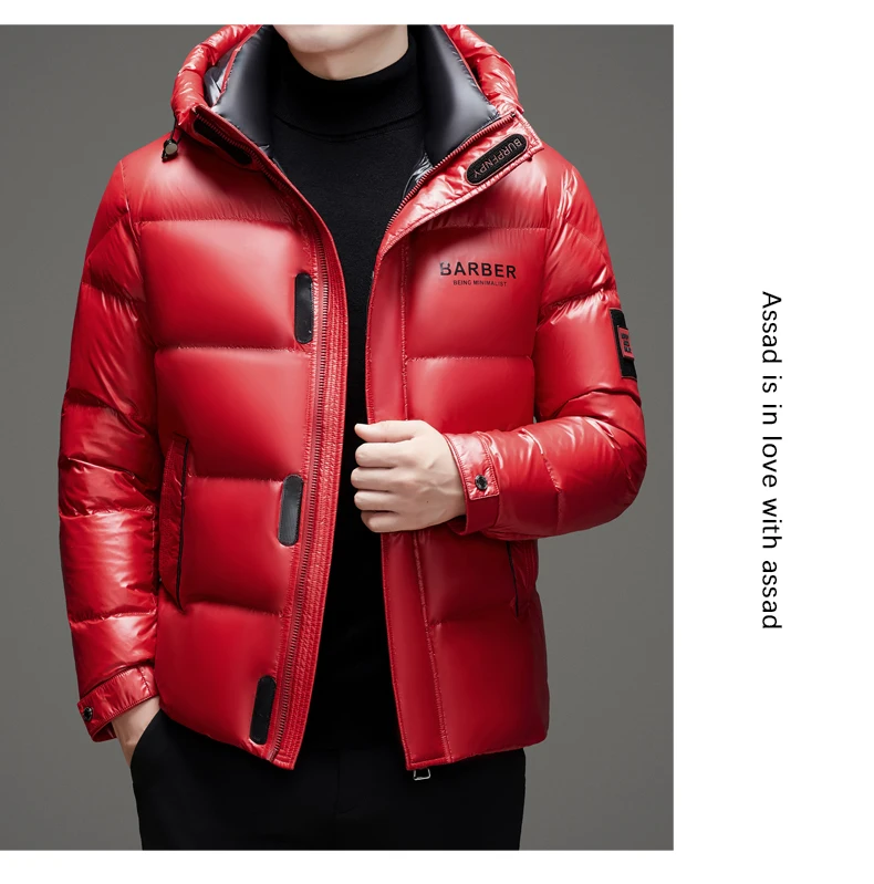 New arrival winter jacket 90% white duck down jackets men,mens thicken warm parkas winter down coat,hooded parkas men L-5XL
