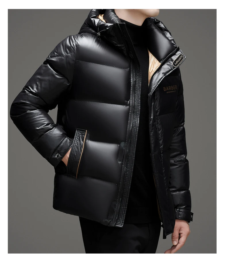 New arrival winter jacket 90% white duck down jackets men,mens thicken warm parkas winter down coat,hooded parkas men L-5XL