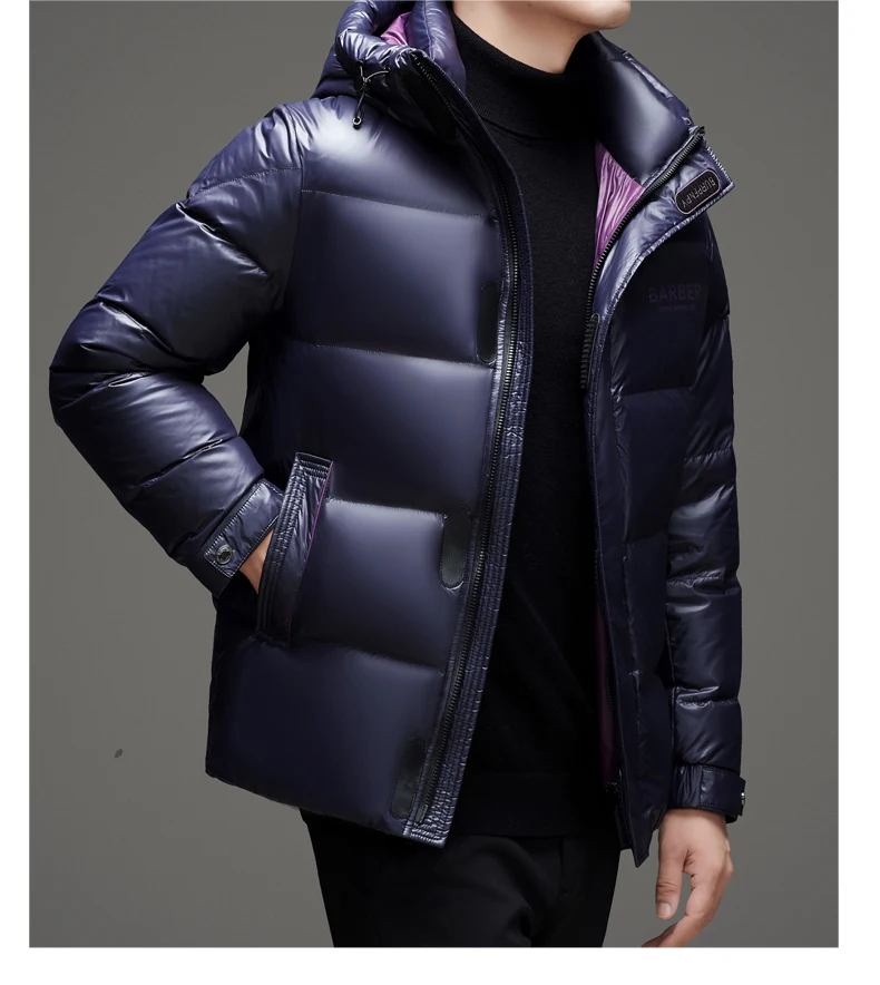 New arrival winter jacket 90% white duck down jackets men,mens thicken warm parkas winter down coat,hooded parkas men L-5XL
