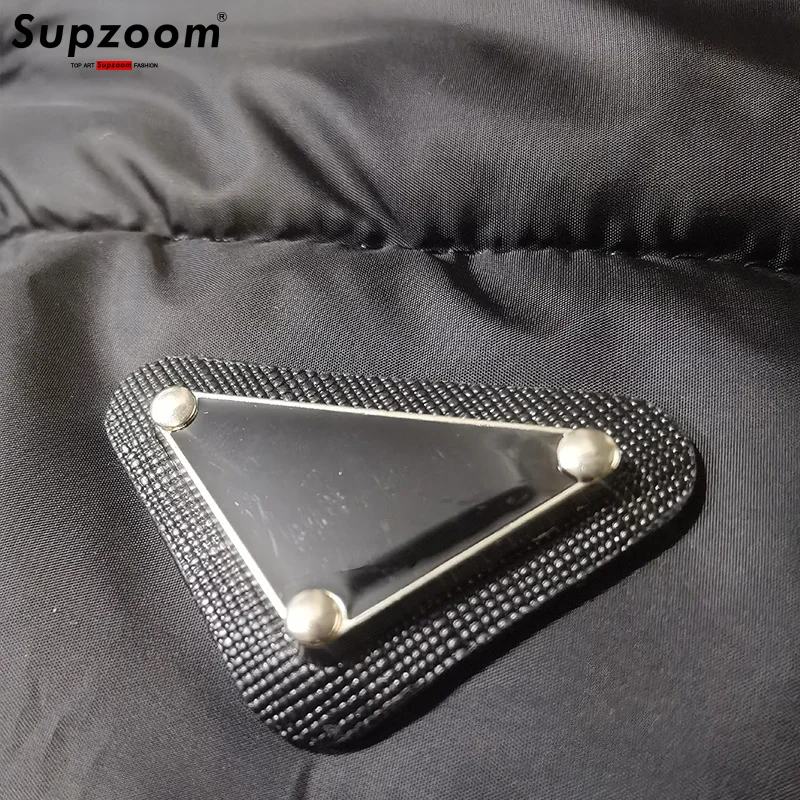 Supzoom 2025 Top Fashion New Arrival Stand Collar Autumn And Winter For Men And Women Warm Thickened Down Vest