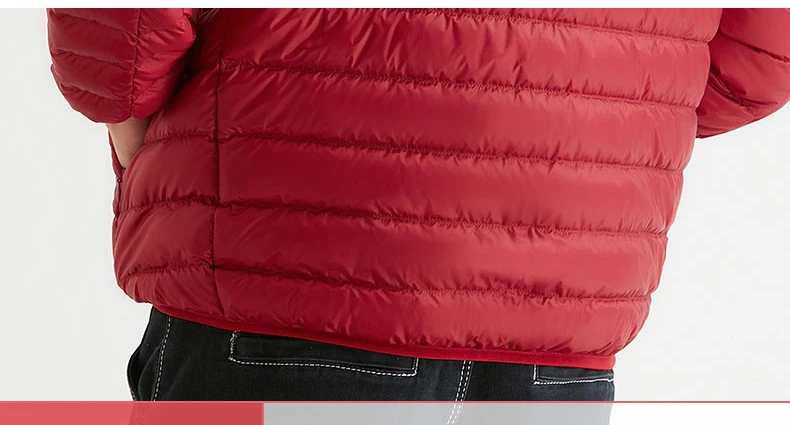 Man 90% Duck Down Hooded Jacket Winter Autumn Coat Men Ultra Light Jackets Warm Outwear Parkas Outdoors Campaign Clothes
