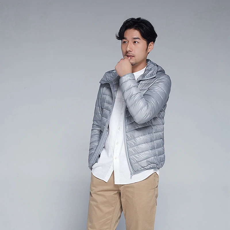 NewBang 11XL 10XL Large Size Down Coats Male Ultra Light Down Jacket Men Windbreaker Feather Lightweigt Hooded Winter Parka