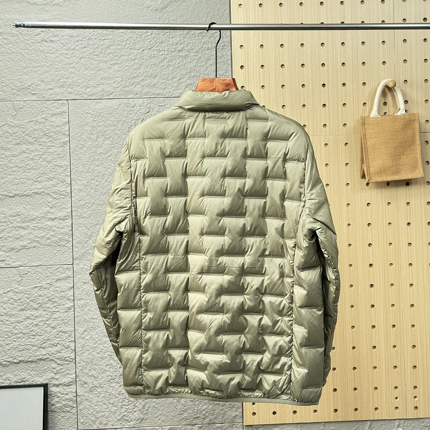 Men 90% Duck Down Jacket Fully Seam Sealed Stand Collar Winter Warm Puffer Coat Quilted Down Proof Autumn Thermal Outerwear