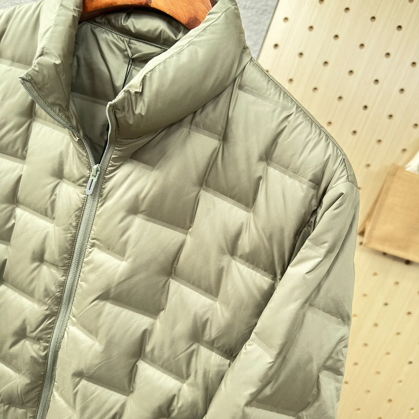 Men 90% Duck Down Jacket Fully Seam Sealed Stand Collar Winter Warm Puffer Coat Quilted Down Proof Autumn Thermal Outerwear
