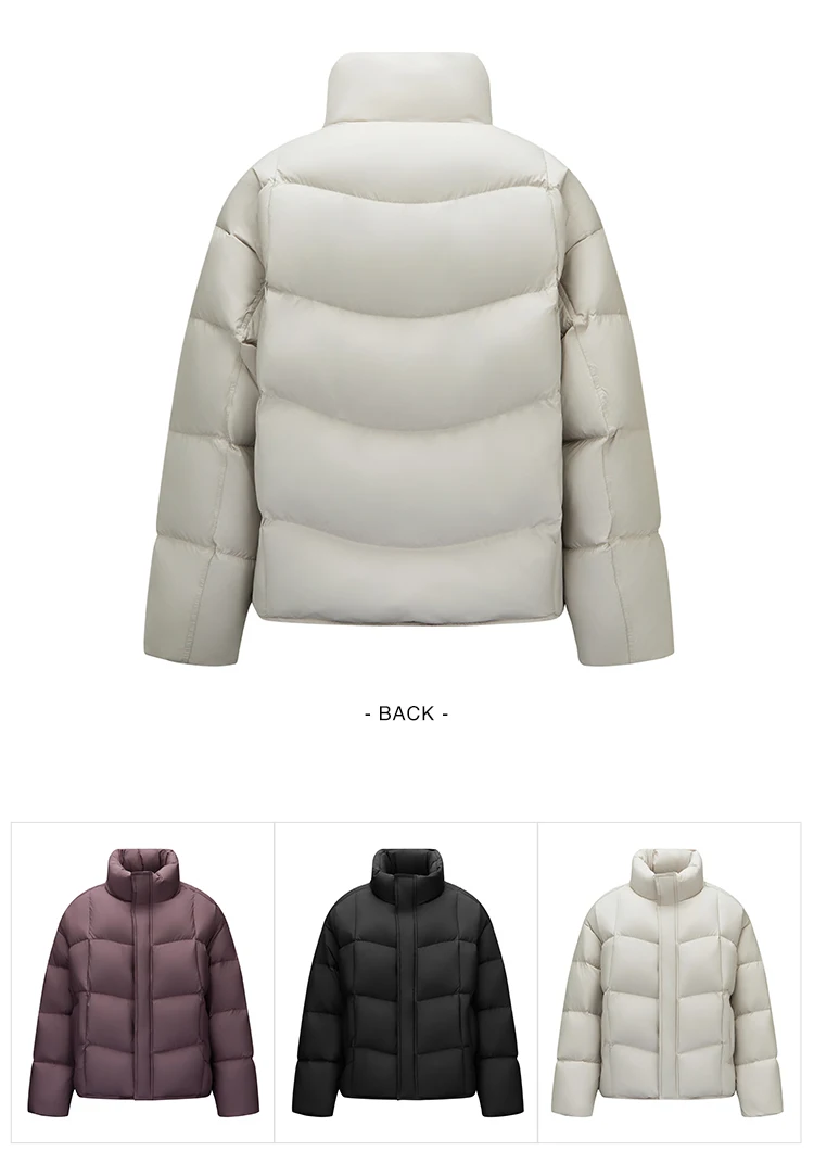 Semir Unisex Down Jacket 90 Percent Down Fill High Loft Fill Stand Collar Puffer Shape 2026 Winter Warm Insulation