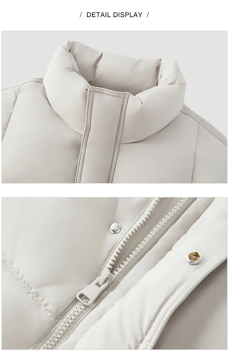 Semir Unisex Down Jacket 90 Percent Down Fill High Loft Fill Stand Collar Puffer Shape 2026 Winter Warm Insulation
