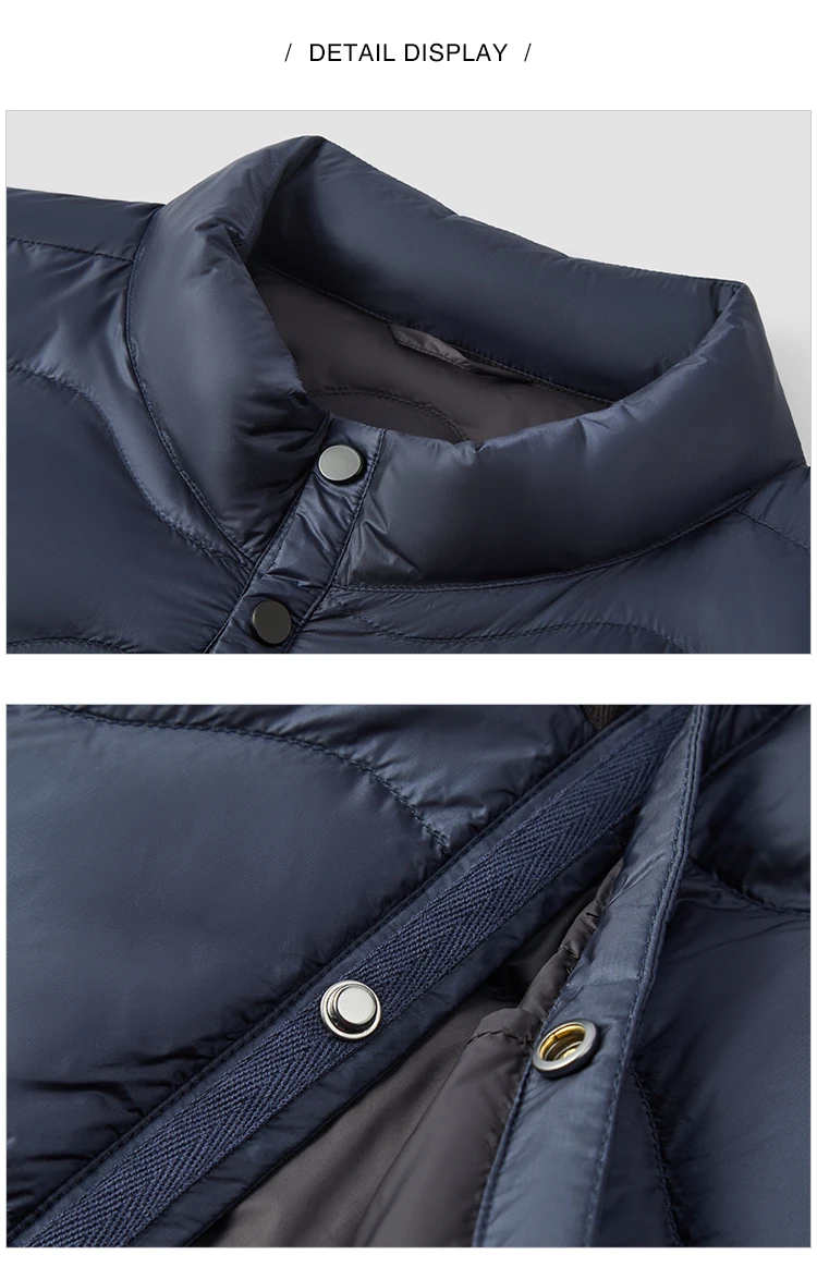 Semir Men Down Jacket 2026 Winter Cold Weather Everyday Style Outdoor Layer Warm Insulation Clean Silhouette Cold Weather Wear