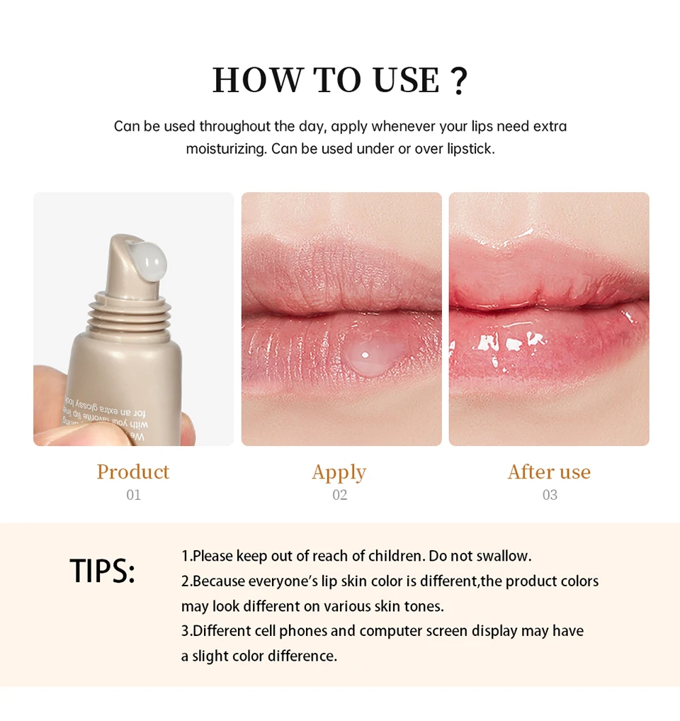 Summer Butter Mini Lip Balm Travel Kit Buttery Moisturizing Tinted Lip Balm Watery Multi-color Lipstick For All Skin Types