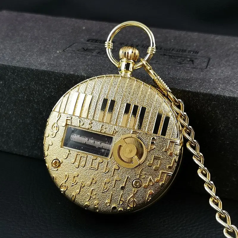 Anime Death Star Music Pocket Watch Music Box Retro Toys