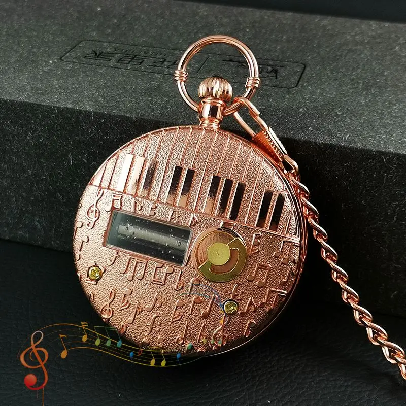 Anime Death Star Music Pocket Watch Music Box Retro Toys