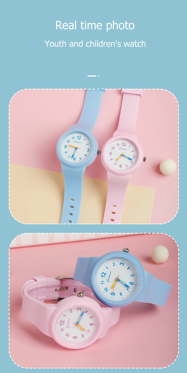 UTHAI CA03 3-12 Year Old Children's Watch Fashion Simple Sports Comfortable Waterproof High Boys Girls Quality Quartz Watches