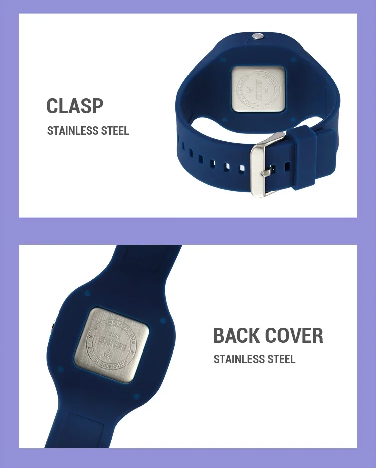 SKMEI 2290 Cool Vitality Stopwatch Digital Sports Watches Male Fashion 5Bar Waterproof Wristwatch For Teenager Boys and Girls