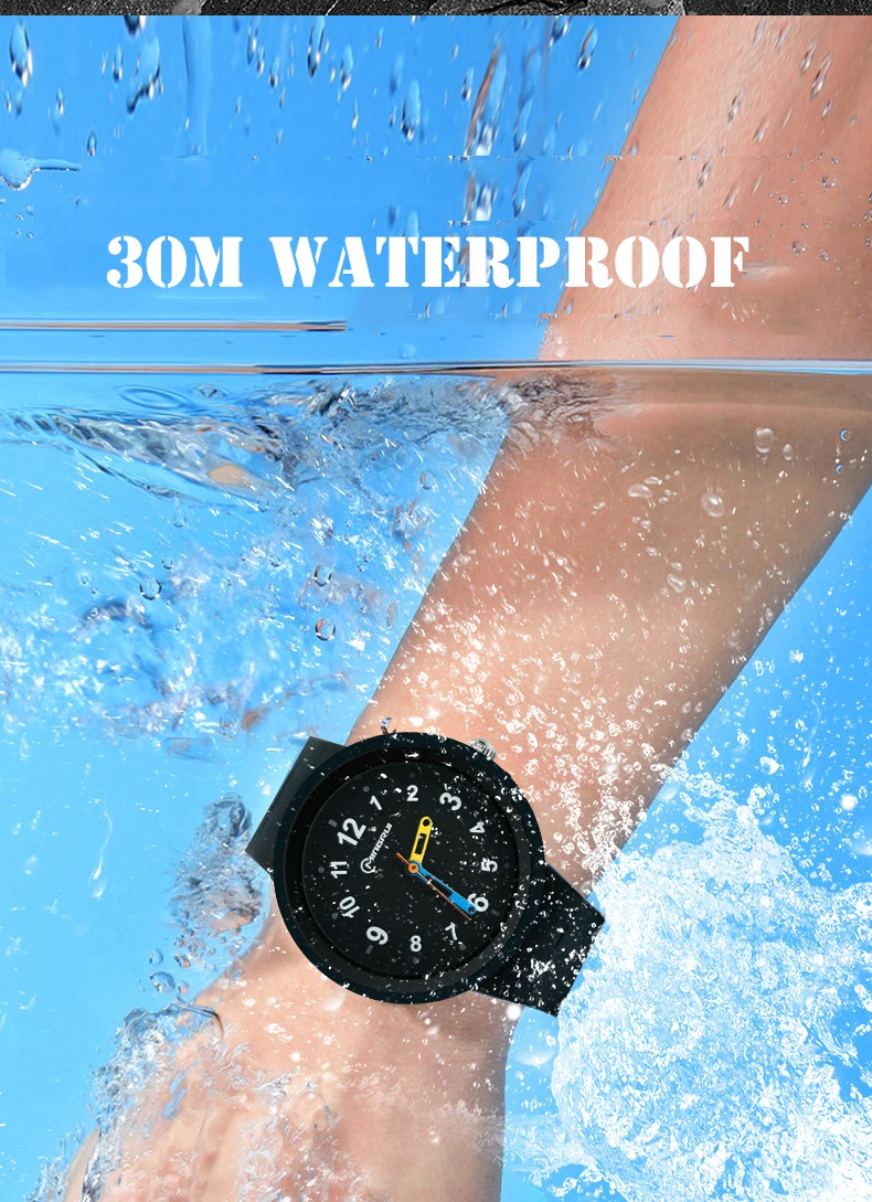 Children's Watch Leisure Sports Waterproof Boys and Girls Fashion Student Quartz Watch Reloj CA03