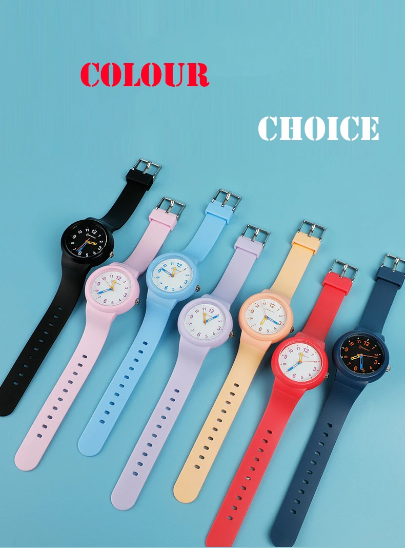 Children's Watch Leisure Sports Waterproof Boys and Girls Fashion Student Quartz Watch Reloj CA03