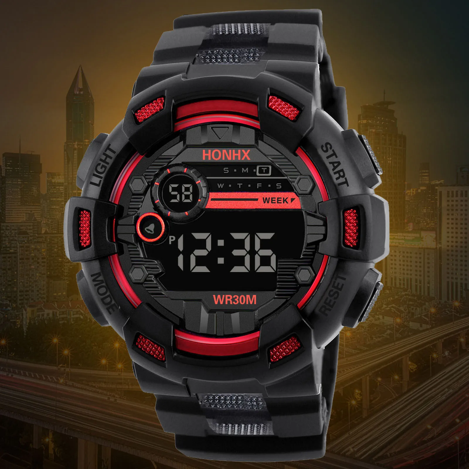 Kids Digital Watches Life Waterproof Electronic Watch For Children Multi-Function Luminous Sports Wrist Watch For Boys