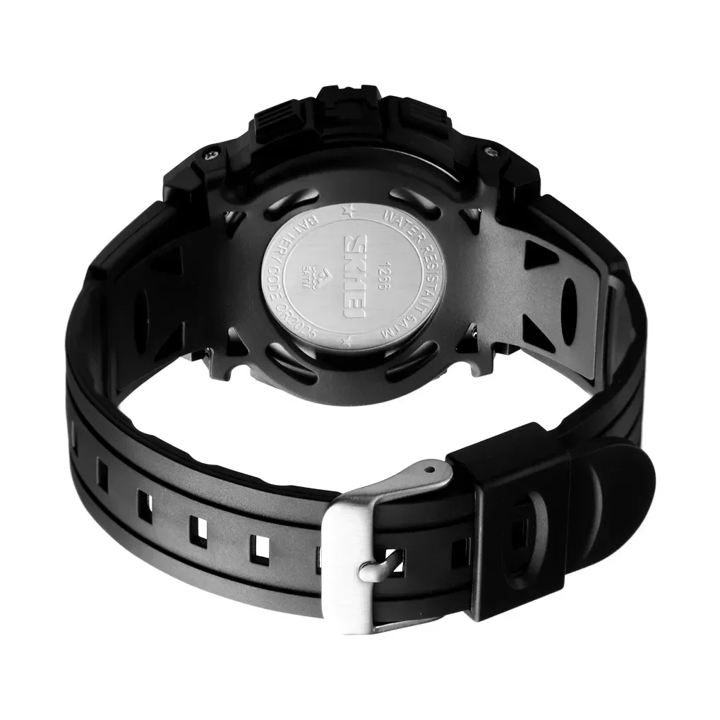 SKMEI 1266 Boys Girls Watch Alarm Clock 5Bar Waterproof Kids Wristwatches LED light Display Digital Children's Watches